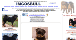 Desktop Screenshot of imgosbullpuppies.ru