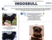 Tablet Screenshot of imgosbullpuppies.ru